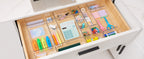 Vtopmart Clear Drawer Organizer Trays, 25-Pack