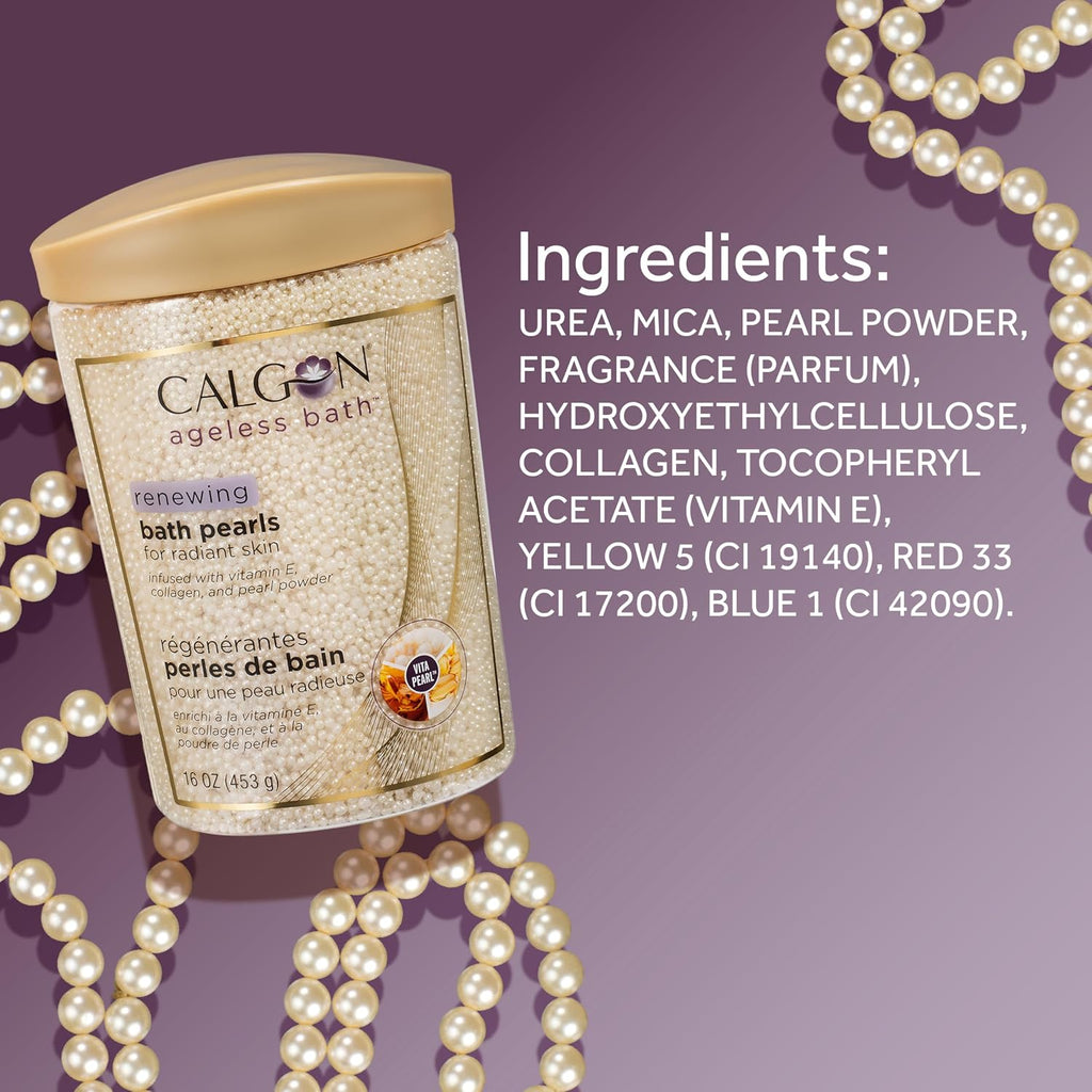 Calgon Renewing Bath Pearls, 16 oz