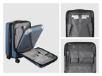 LEVEL8 LA-6576-06T00 Carry-On Suitcase – 20 Inch - Expandable, Blue – Blue / 20 Inch - Expandable – product detail