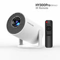 MAGCUBIC HY300Pro Portable 720p Projector, White