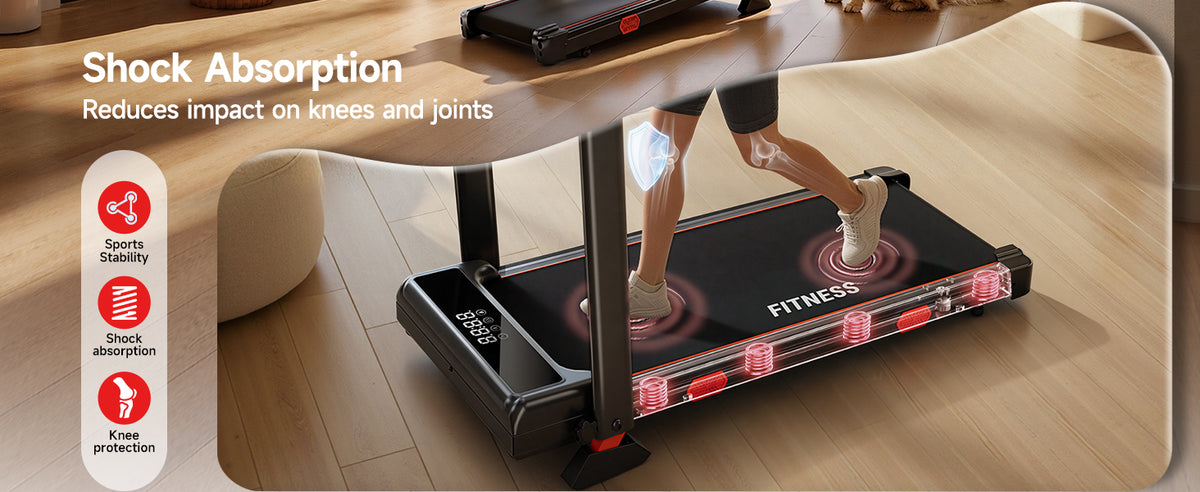 RHYTHM FUN CP03 Walking Treadmill – Matte Black – product detail