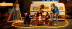Brightown Solar Rope Lights, Warm White, 39 ft