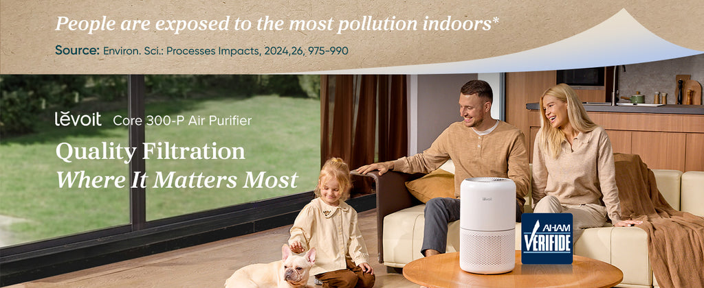 Levoit Core 300-P Air Purifier, White, 1-Pack