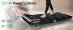 AKLUER 480L-A Under-Desk Walking Treadmill – Light Black – product detail