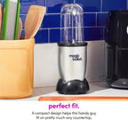 Magic Bullet MBR-1101 Personal Blender Set, Silver
