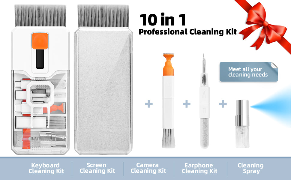 Ordilend Keyboard and Electronics Cleaning Kit, White