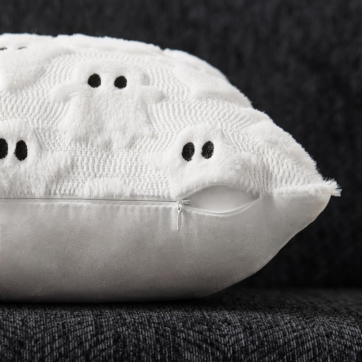 DFXSZ Ghost Pillow Covers, 18 × 18 Inches, Set of 2