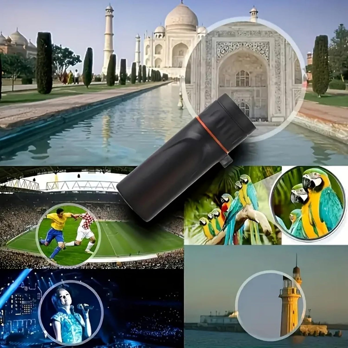 Compact 8x21 Handheld Monocular