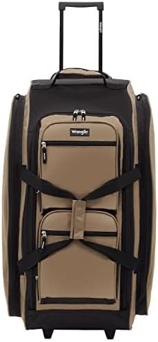 Wrangler Wesley 30-Inch Rolling Duffel Bag – Tannin – product detail