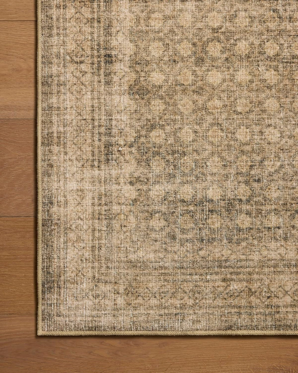 Loloi Chris Loves Julia Ramona Rug, Wheat/Tobacco, 6 x 9 ft