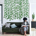 Freyalife Artificial Ivy Garlands, 12-Pack