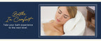 Ozyalo Mesh Bath Pillow with Six Suction Cups, White