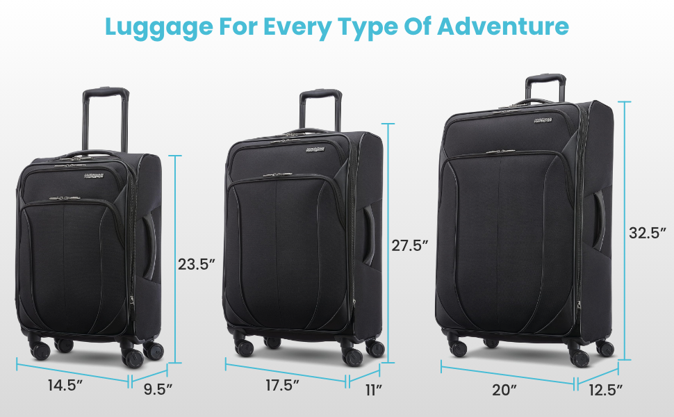 American Tourister 142353-2011 Softside Suitcase – 24 SPINNER, Purple Orchid – Purple Orchid / 24 SPINNER – product detail