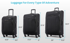 American Tourister 142353-2011 Softside Suitcase – 24 SPINNER, Purple Orchid – Purple Orchid / 24 SPINNER – product detail