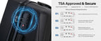 CONCEPTEN C3-ABS5PCS-BU Hardside Luggage Set – 5PCS, Blue – Blue / 5PCS – product detail