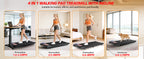 Mokirui Under-Desk Walking Treadmill – BLACK – product detail