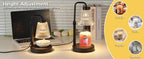 GODONLIF Adjustable Candle Warmer Lamp, Black