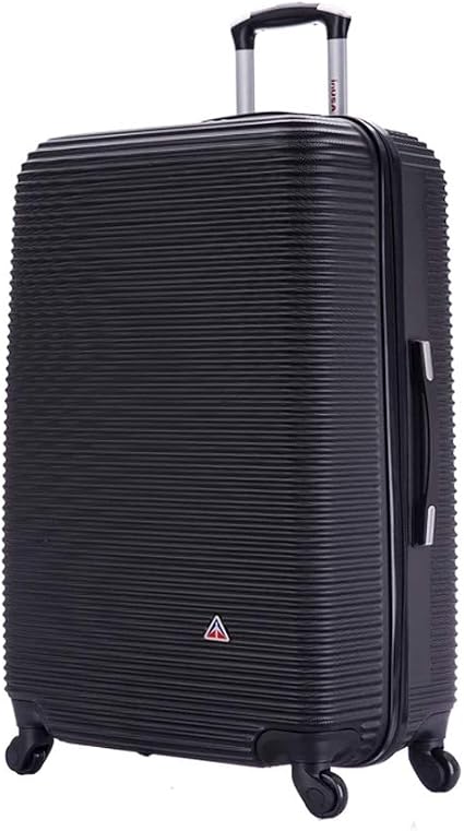 InUSA IUROY00L-BLK Hardside Suitcase – 28 Inch (L), Black