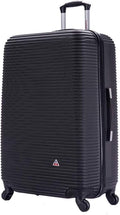 InUSA IUROY00L-BLK Hardside Suitcase – 28 Inch (L), Black