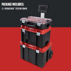 CRAFTSMAN CMST60402 VERSASTACK Rolling Tool Storage Tower – Black, Red – product detail