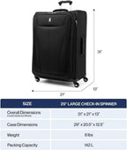 Travelpro Softside Suitcase – Checked-Large 29-Inch, Green Forest – Green Forest / Checked-Large 29-Inch – product detail