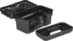 Akro-Mils 09514BLACK 14-Inch ProBox Tool Box with Removable Tray – 1-Pack, Black – Black / 1-Pack – product detail