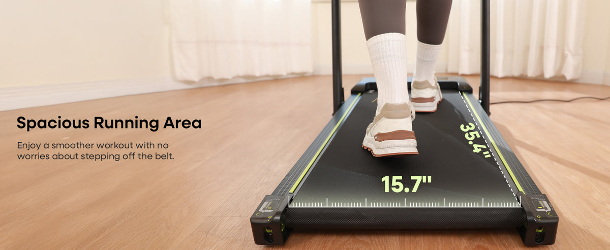 HADMAX H100 Walking Treadmill – Chartreuse – product detail