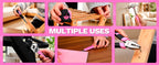 DEKOPRO DKMHTK086BMC-Pink 86-Piece Household Hand Tool Kit – Pink – product detail