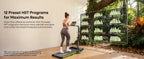 HADMAX H100 Walking Treadmill – Chartreuse – product detail
