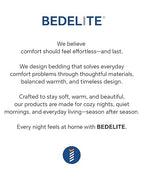 BEDELITE Queen Fleece Comforter Set, Cream White