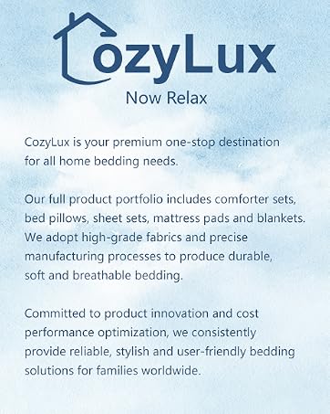 CozyLux Queen Comforter and Sheet Set, 7 Pieces, Dark Grey