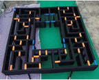 Generic 25071306 Inflatable Laser Tag Arena Maze – 33x33x6.6ft /10x10x2m, Black – Black / 33x33x6.6ft /10x10x2m – product detail