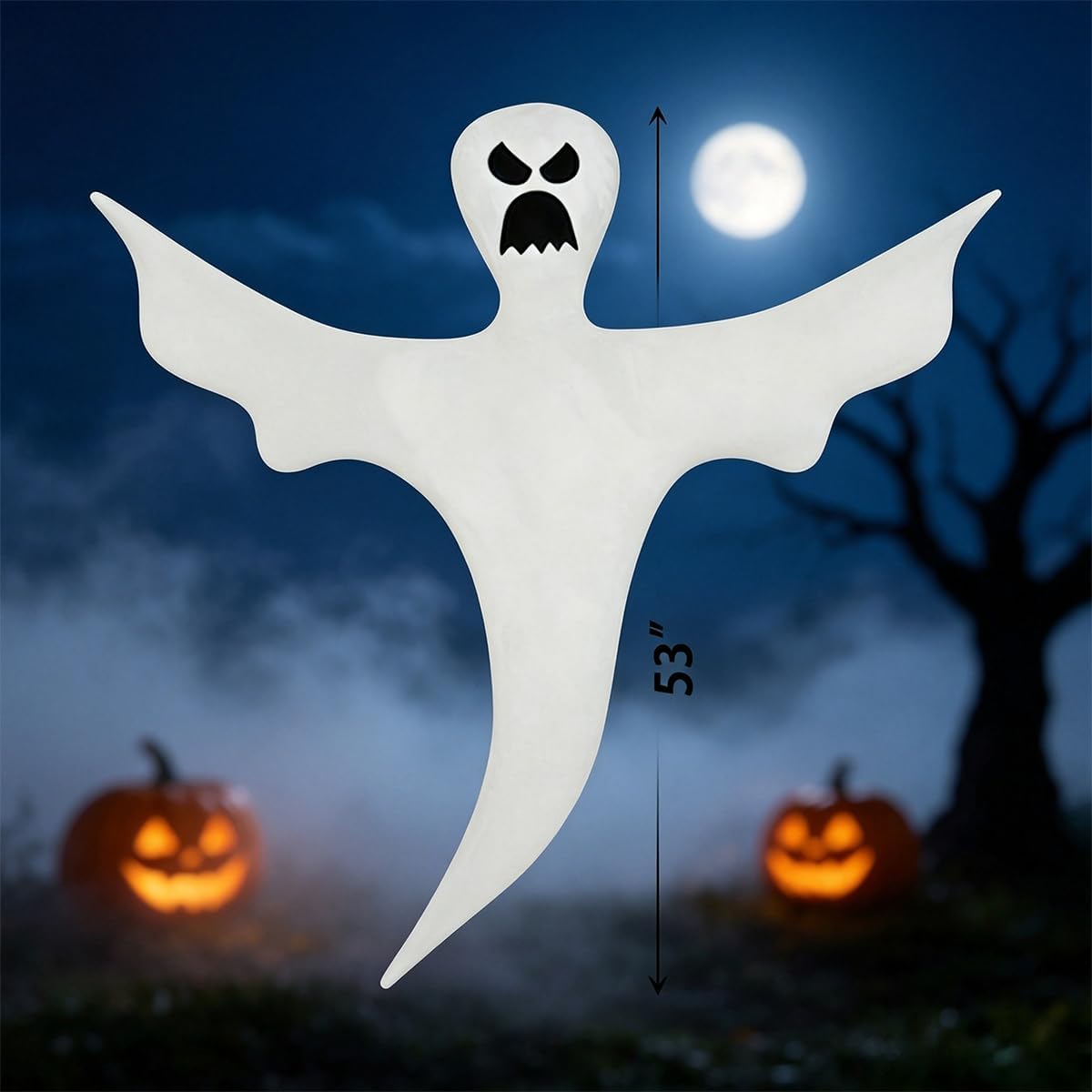 Anditoy YLBS 2-Pack 53-Inch Bendable Hanging Ghost Decorations – product detail
