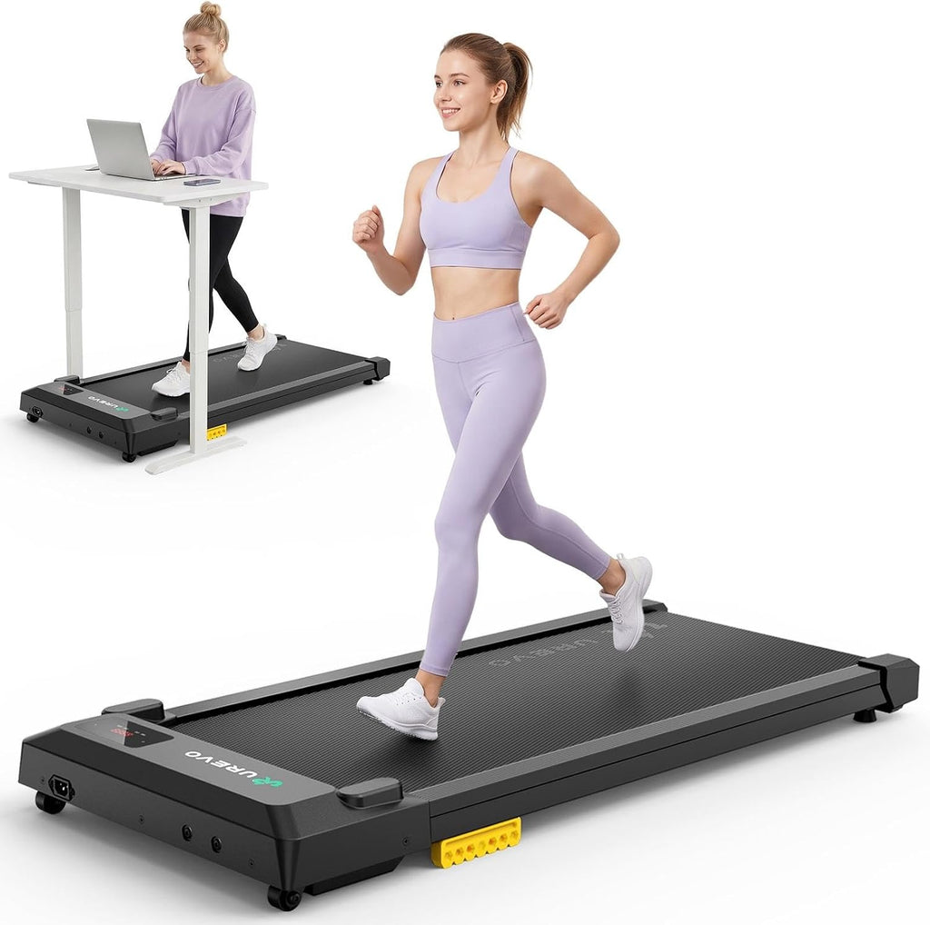UREVO URTM041 Walking Treadmill – Black