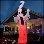 GOOSH 69259-12-A 12-Foot Halloween Ghost Inflatable – red