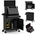 Granper 5-Drawer Rolling Tool Chest – 5-Drawer, Black
