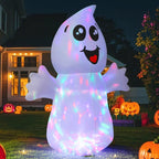 GOOSH 5-Foot Halloween Ghost Inflatable – White – product detail