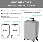 TRAVELKIN more than travel XL Luggage Cover – XL, Black – Black / XL – product detail