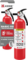 Kidde Basic 110 FA110G Home Fire Extinguisher, 1-Pack