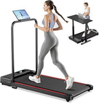 Qyraenix 930ZF Under-Desk Walking Treadmill – Red