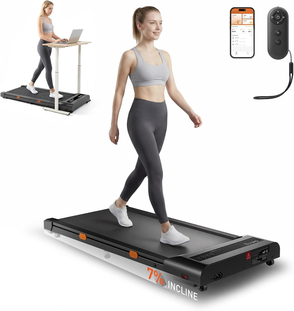 CYBERGOING T10 Under-Desk Walking Treadmill – Black – product detail