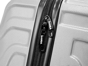 InUSA IUVAS00M-PNK Hardside Suitcase – 24 Inch, Pink – Pink / 24 Inch – product detail