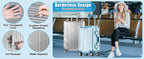 Yotako TJO543-30 Luggage Cover – 30inch, 90%clear 10%grey – 90%clear 10%grey / 30inch – product detail