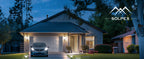SOLPEX Solar Ground Lights, Cool White, 10-Pack