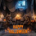 Cyantor Black Halloween Creepy Cloth, 5-Piece Set