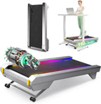 UREVO URTM051 Under-Desk Walking Treadmill – Silver