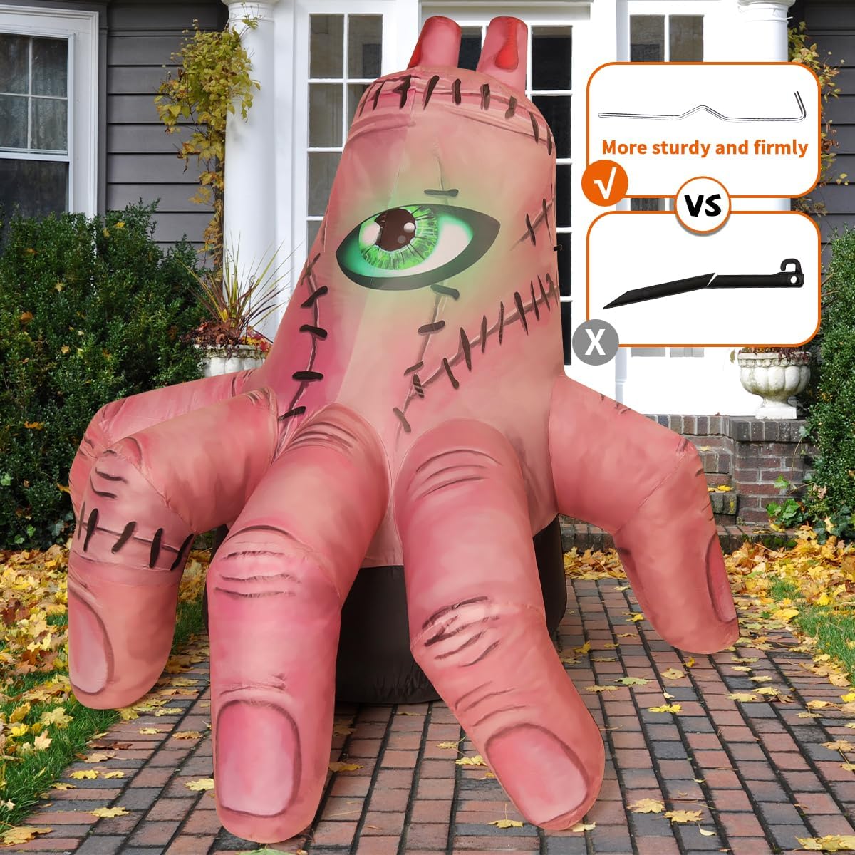 COMIN CO-69424 6-Foot Halloween Hand Inflatable – Skin – product detail