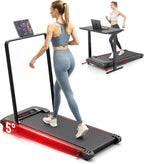 WalkDate Walking Treadmill – Black Handle