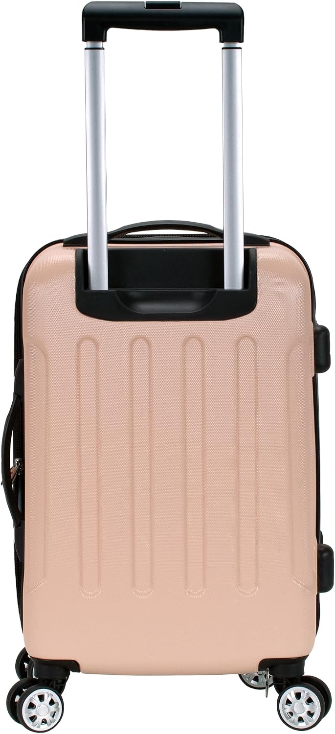 Rockland F1901-CHAMPAGNE Hardside Carry-On Suitcase – Carry-on 20", Beige – Beige / Carry-on 20" – product detail