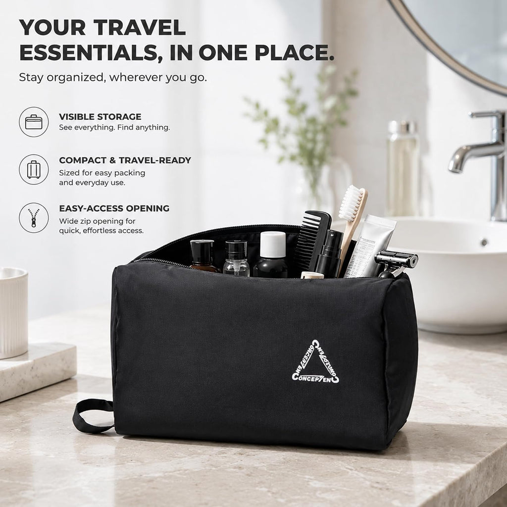 CONCEPTEN C5 Hardside Luggage Set – Black – product detail